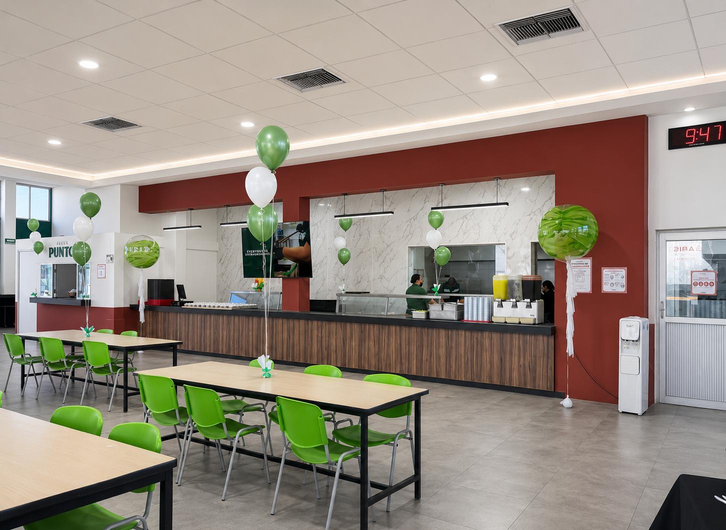 Remodelación de comedor para Ariston Group